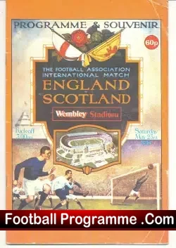 England v Scotland 1981 – 80s London