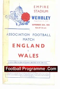 England v Wales 1943 – Matthews