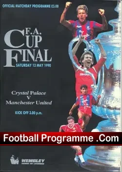 Manchester United v Crystal Palace 1990 – FA Cup Final