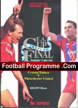 Manchester United v Crystal Palace 1990 – FA Cup Final Replay