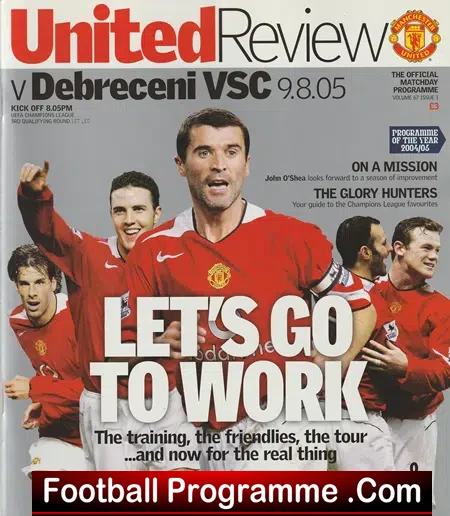 Manchester United v Debreceni 2005 – Ronaldo First European Goal