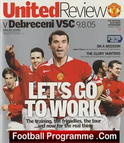Manchester United v Debreceni 2005 – Ronaldo First European Goal
