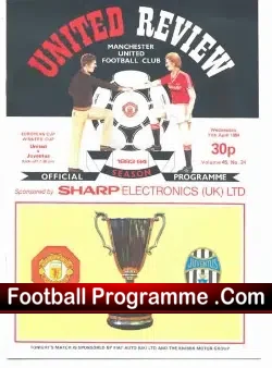 Manchester United v Juventus 1984 – ECWC