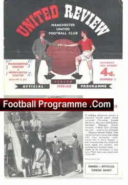 Manchester United v Newcastle United 1959