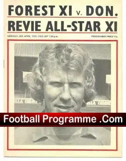 Sammy Chapman Testimonial Benefit Match Nottingham Forest 1976