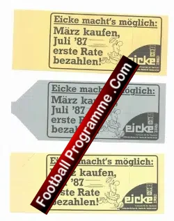 Speedway Final Tickets Berlin 1987 X 3