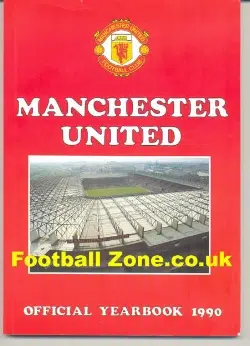 Manchester United Official Yearbook 1989 - 1990