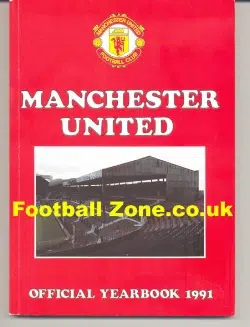 Manchester United Official Yearbook 1990 - 1991