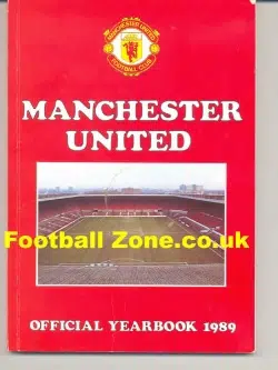 Manchester United Official Yearbook 1988 - 1989