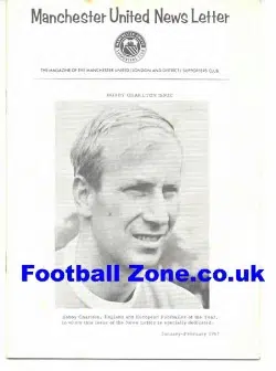 Manchester United Newsletter 1966 - 1967