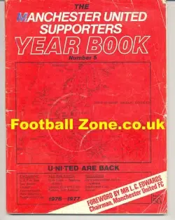 Manchester United Supporters Yearbook 1976 - 1977 - Man Utd