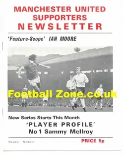 Manchester United Supporters Newsletter 1973 - V4/3