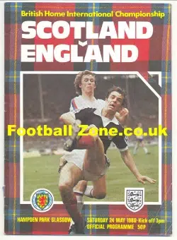 Scotland v England 1980 - Hampden