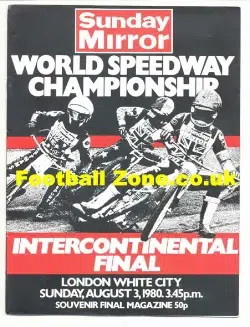 Intercontinental Speedway Final 1980 London