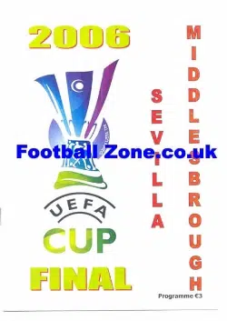 Middlesbrough v Sevilla 2006 – UEFA Cup Final Pirate