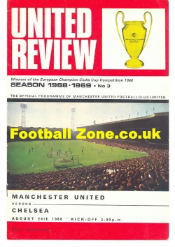 Manchester United v Chelsea 1968