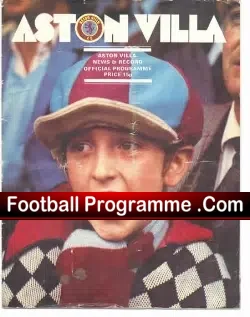 Aston Villa v Manchester United 1976