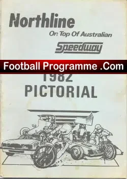 Australia Speedway 1982 Northline Pictorial Programme
