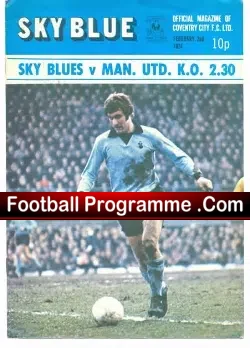 Coventry City v Manchester United 1974