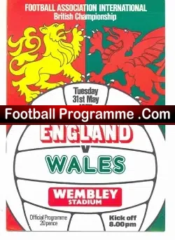 England v Wales 1977