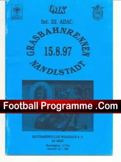 Germany Speedway Programme 1997