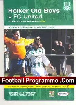 Holker Old Boys v FC United Of Manchester 2005