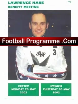 Lawrence Hare Speedway Testimonial Benefit Ipswich 2002