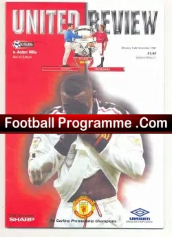 Manchester United v Aston Villa 1997