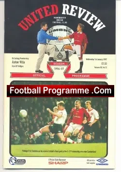 Manchester United v Aston Villa 1997
