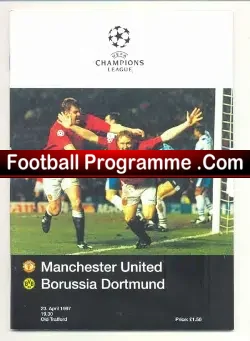 Manchester United v Borussia Dortmund 1997