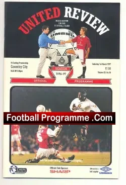 Manchester United v Coventry City 1997