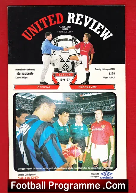 Manchester United v Inter Milan 1997 – Friendly Match