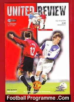 Manchester United v Liverpool 1998