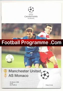Manchester United v Monaco 1997