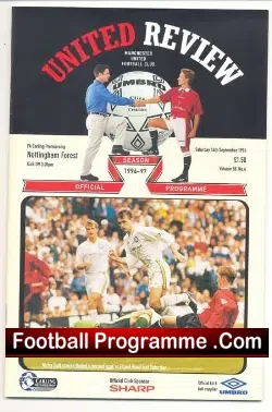 Manchester United v Nottingham Forest 1996