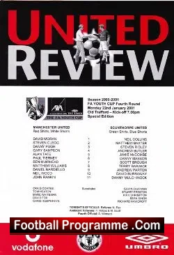 Manchester United v Scunthorpe United 200 – Youth Cup