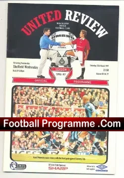 Manchester United v Sheffield Wednesday 1997