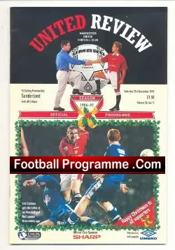 Manchester United v Sunderland 1996 – Famous Eric Cantona Chip
