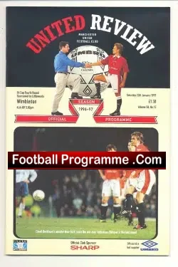 Manchester United v Wimbledon 1997 – FA Cup