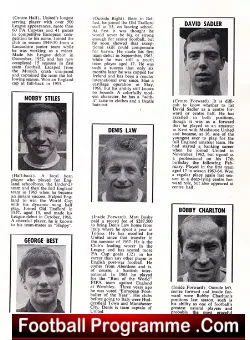 Northern New South Wales v Manchester United 1967 Australia Tour
