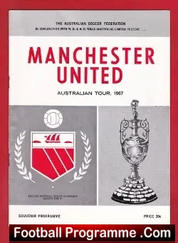 Northern New South Wales v Manchester United 1967 Australia Tour
