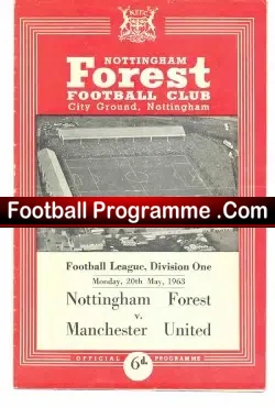 Nottingham Forest v Manchester United 1963 – 1st Black Player