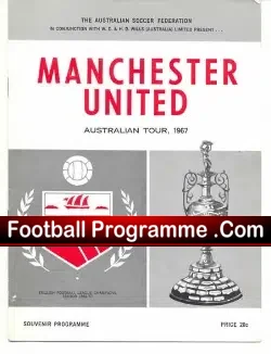 Queensland v Manchester United 1967 – Australia Tour