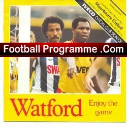 Watford v Manchester United 1982 – Martin Buchan Last Game