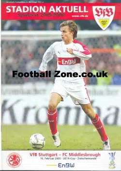 VFB Stuttgart v Middlesbrough 2006