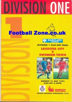 Leicester City v Swindon Town 1993 - Play Off Final
