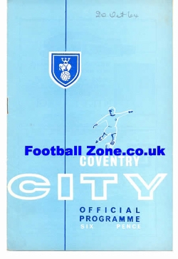 Coventry City v Morton 1964 – Scotland