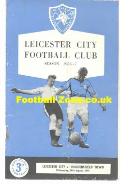 Leicester City v Huddersfield Town 1956