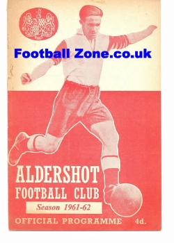 Aldershot v Hartlepool United 1961 – To Clear