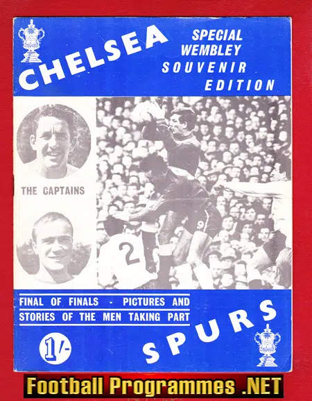 Chelsea v Tottenham 1967 – FA Cup Final Souvenir Brochure